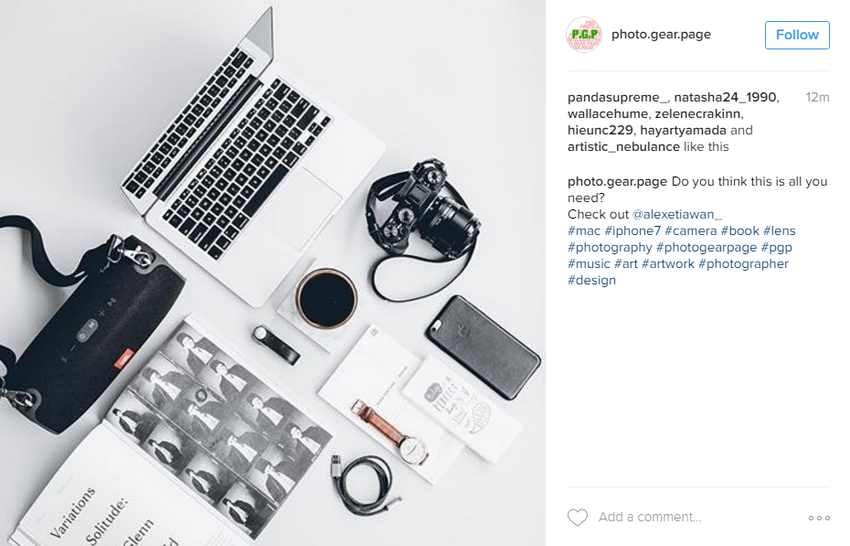 Vue d'ensemble des outils indispensables d'un bon photographe Instagram