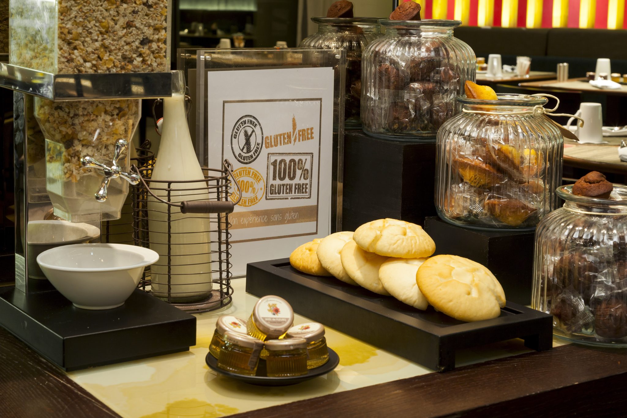 Le pullman Paris Bercy Centre propose des produits frais et gluten free au petit-déjeuner