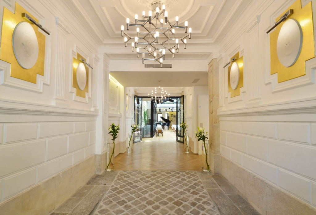Photo du hall d'entrée de l'Astotel 123 Sebastopol