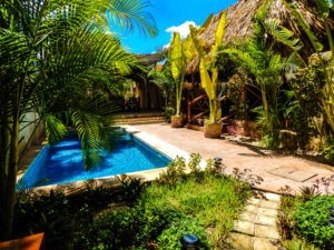 Casa del Maya piscina