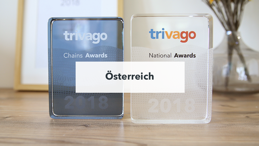 Österreich: Die Preise des trivago Awards 2018