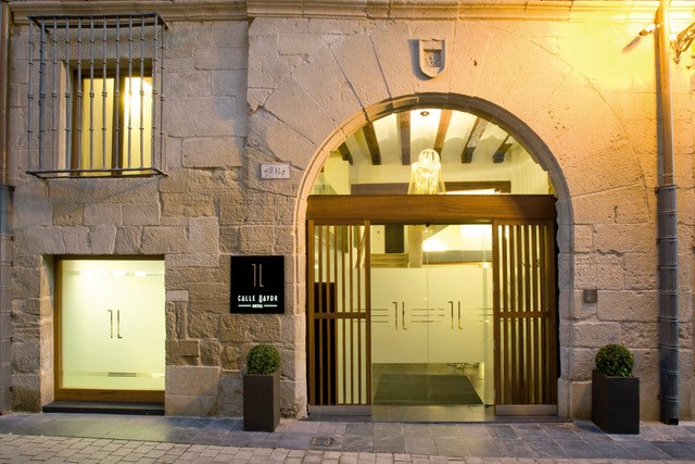 Fachada del hotel Calle Mayor en Logroño